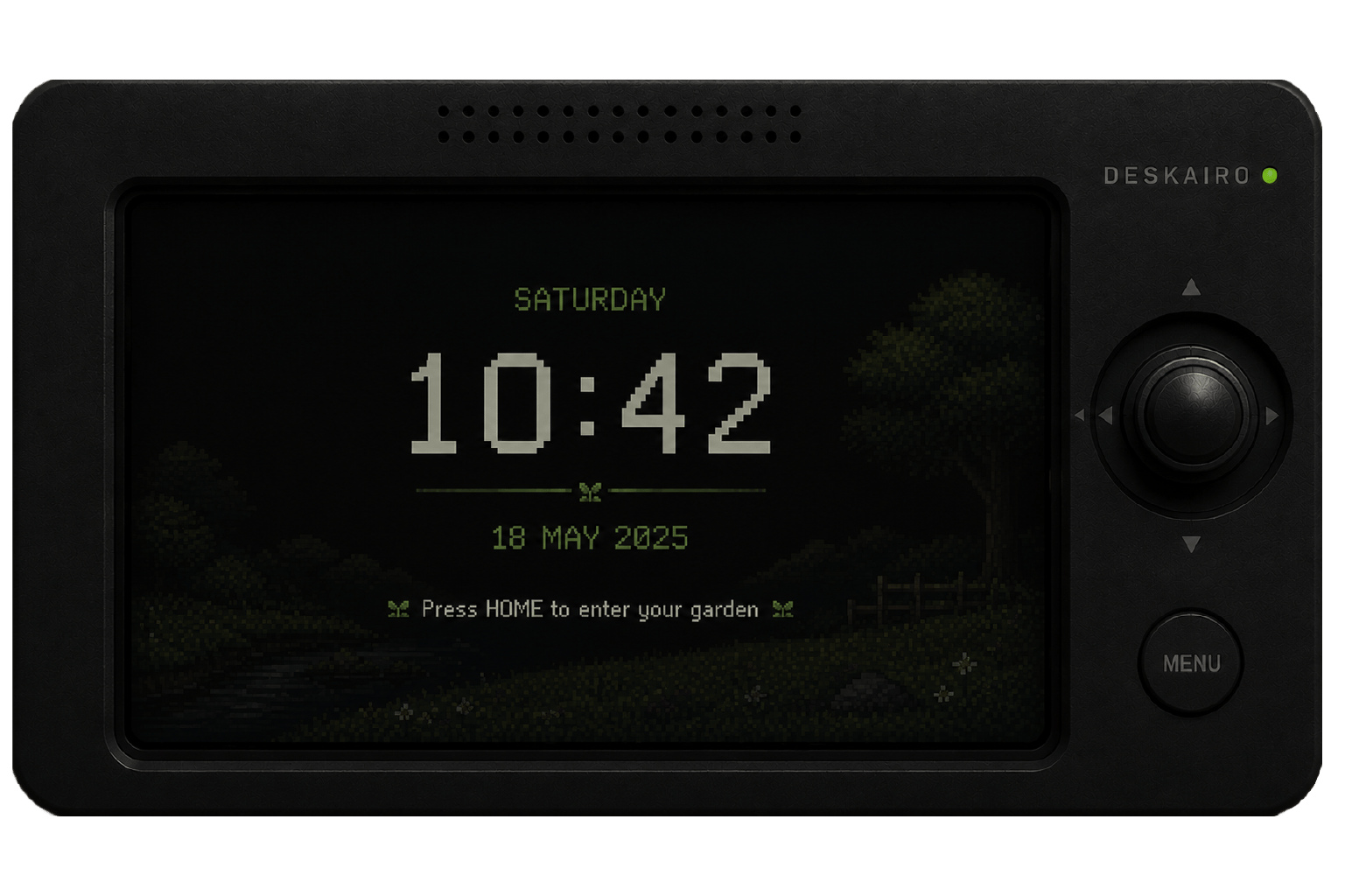 DESKAIRO in Clock Mode